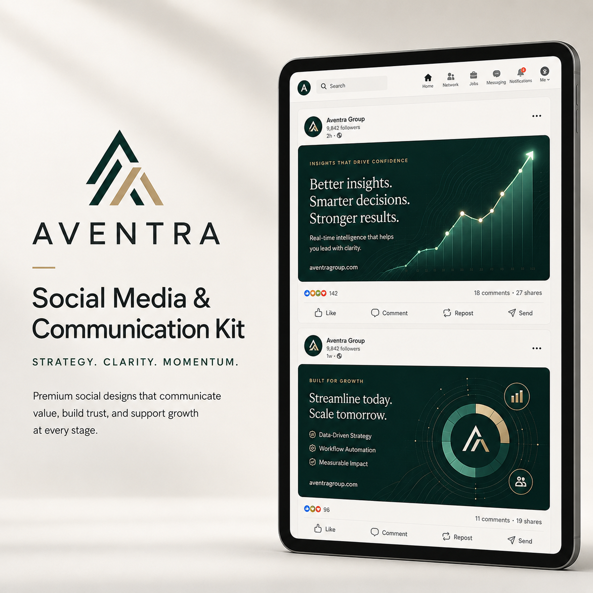 Social Media & Communication Kit