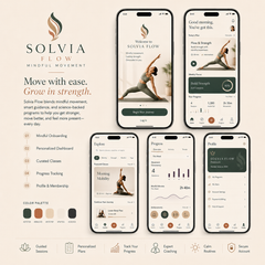 UI/UX Design — App Screens