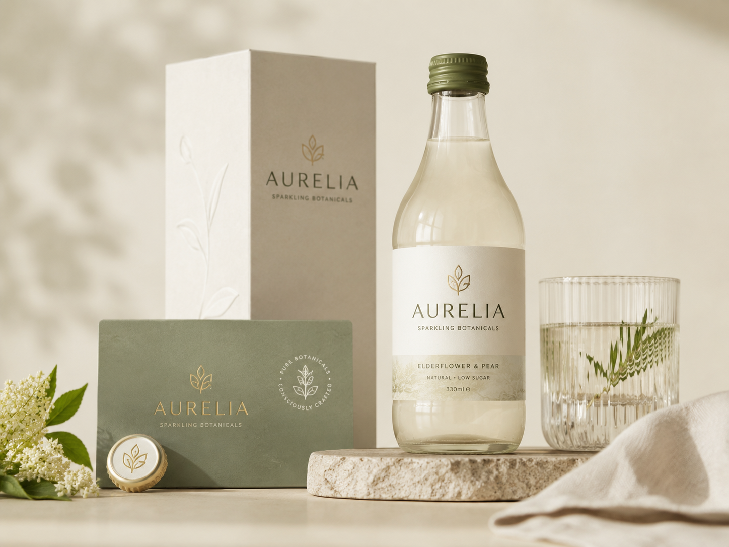 Identity system for a modern consumer brand