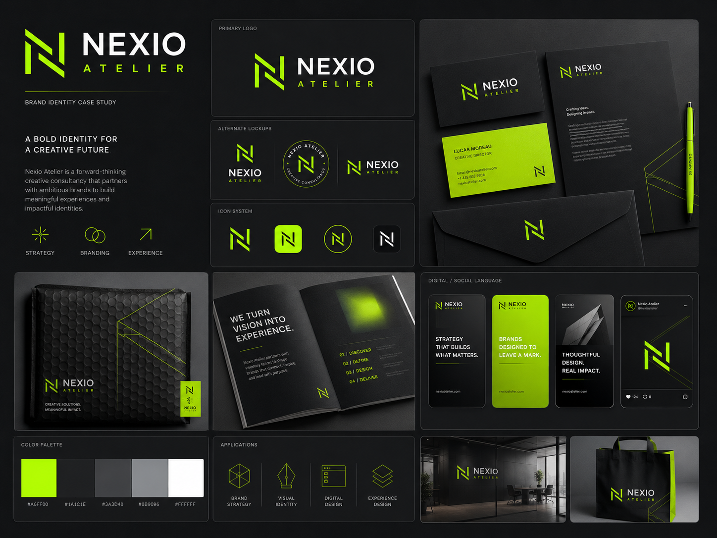 A bold visual language built for recognition